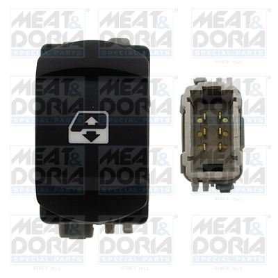 Switch, window regulator